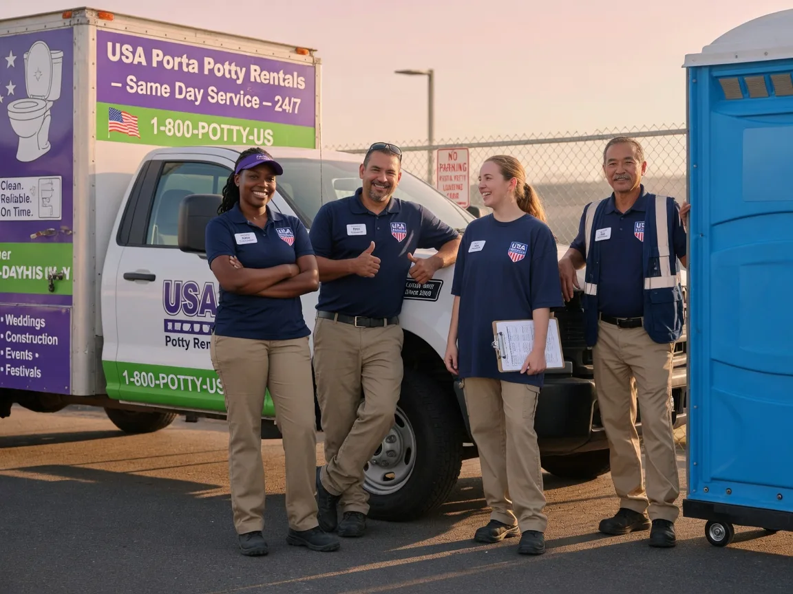 Porta Potty Rental company in Chowchilla, CA